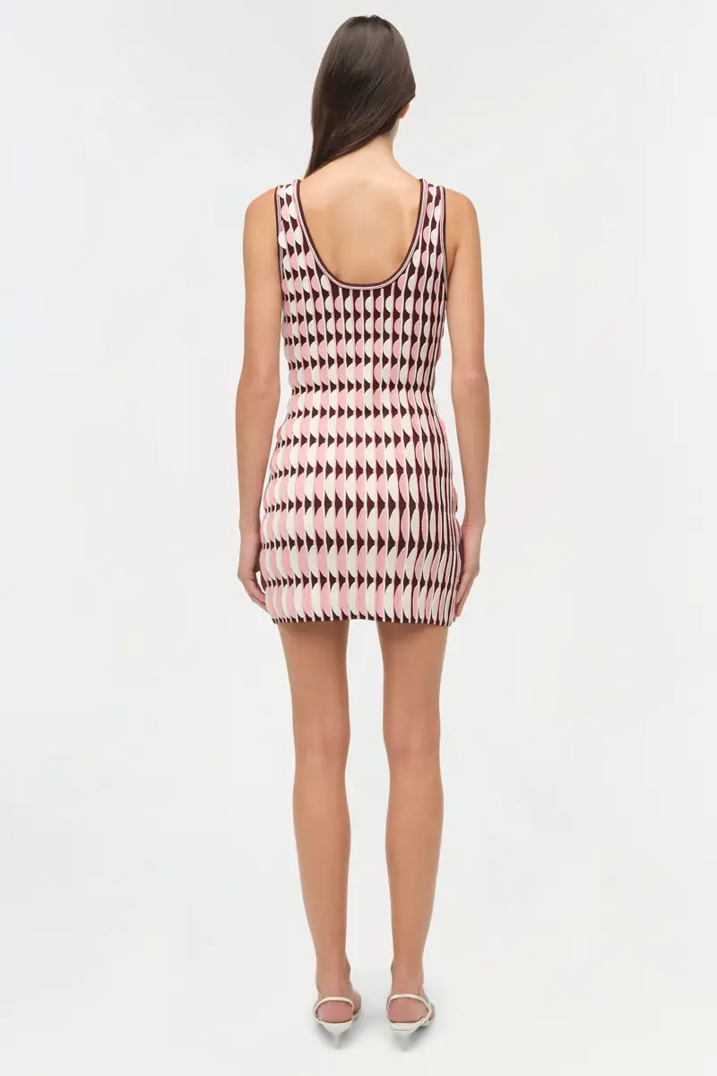 Simkhai Lorien Scalloped Knit Mini Dress | Thumbnail 5