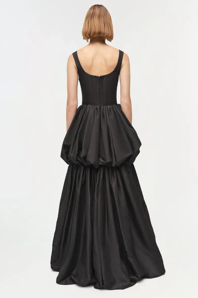 Simkhai Tabitha Taffeta Tiered Bubble Dress | Thumbnail 5 Simkhai Tabitha Taffeta Tiered Bubble Dress | Thumbnail 5