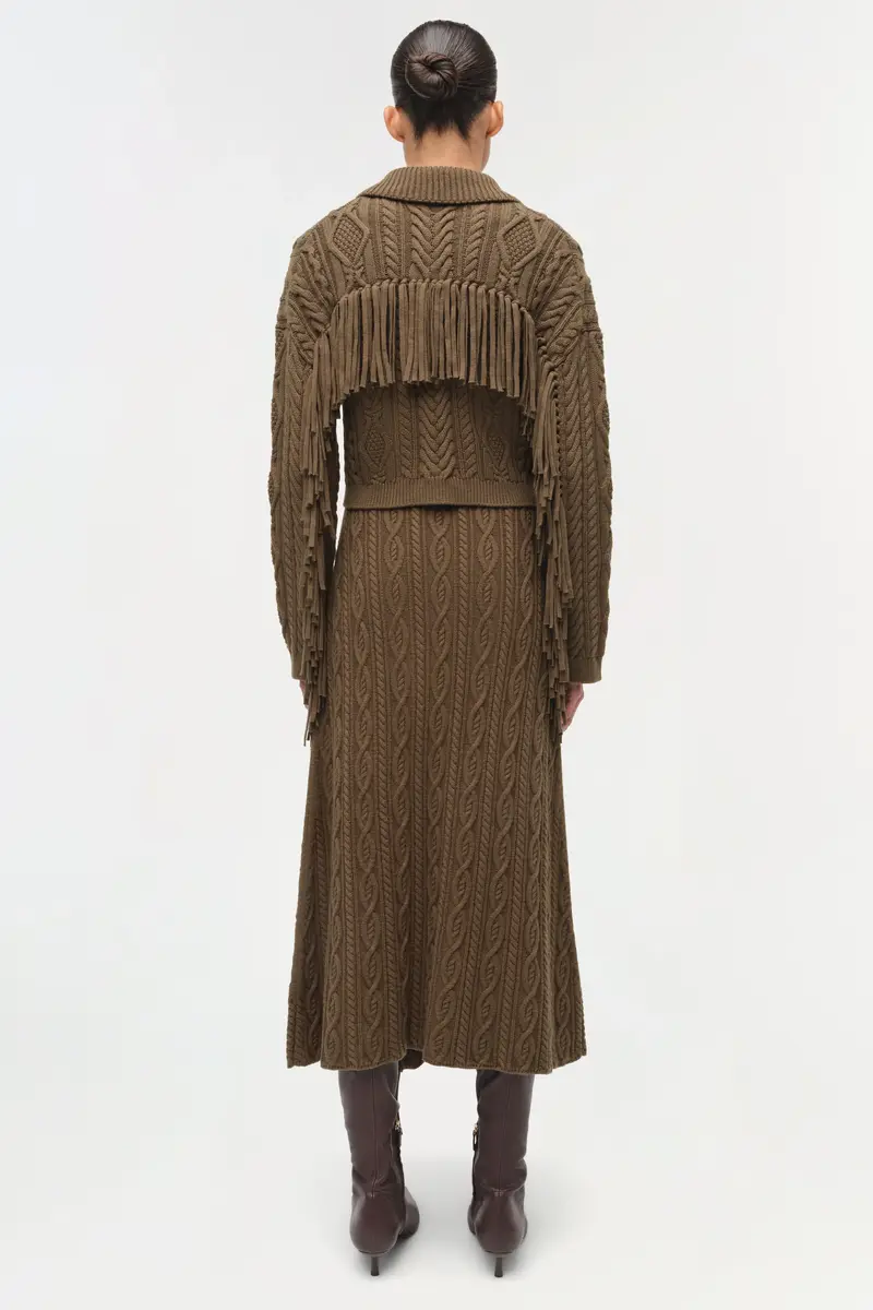 Simkhai Virginia Wool Fringe Cardigan | Thumbnail 5 Simkhai Virginia Wool Fringe Cardigan | Thumbnail 5