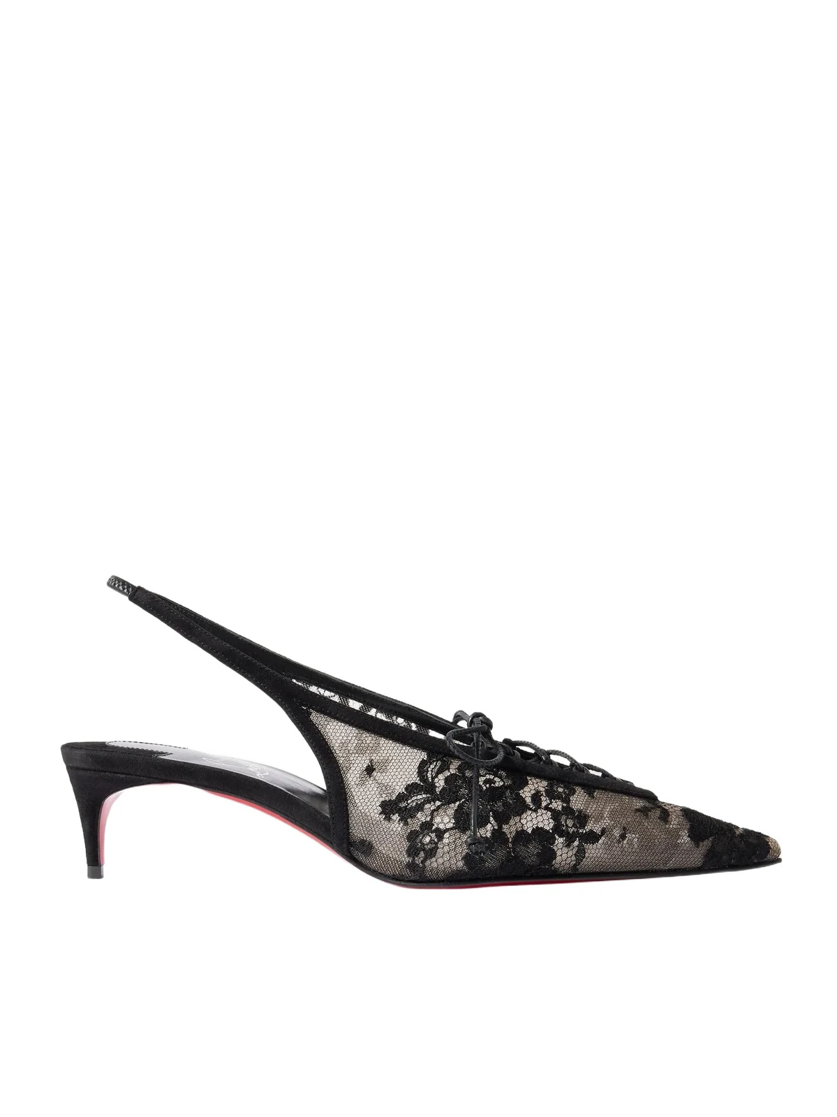 Km 45 Lace Slingback Pumps