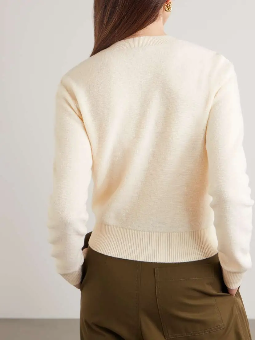 Loewe Embroidered Wool Sweater | Thumbnail 3 Loewe Embroidered Wool Sweater | Thumbnail 3