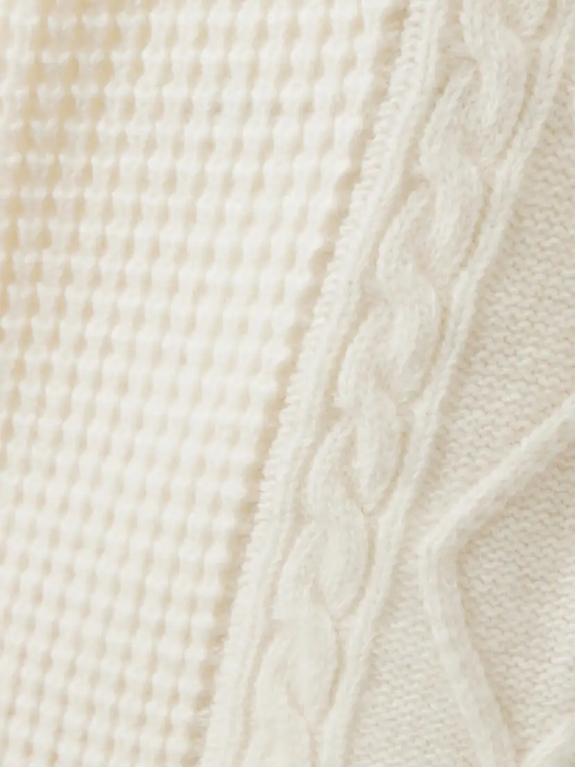 Perfect Moment Crystal Cable-knit Wool Tapered Pants | Thumbnail 4 Perfect Moment Crystal Cable-knit Wool Tapered Pants | Thumbnail 4