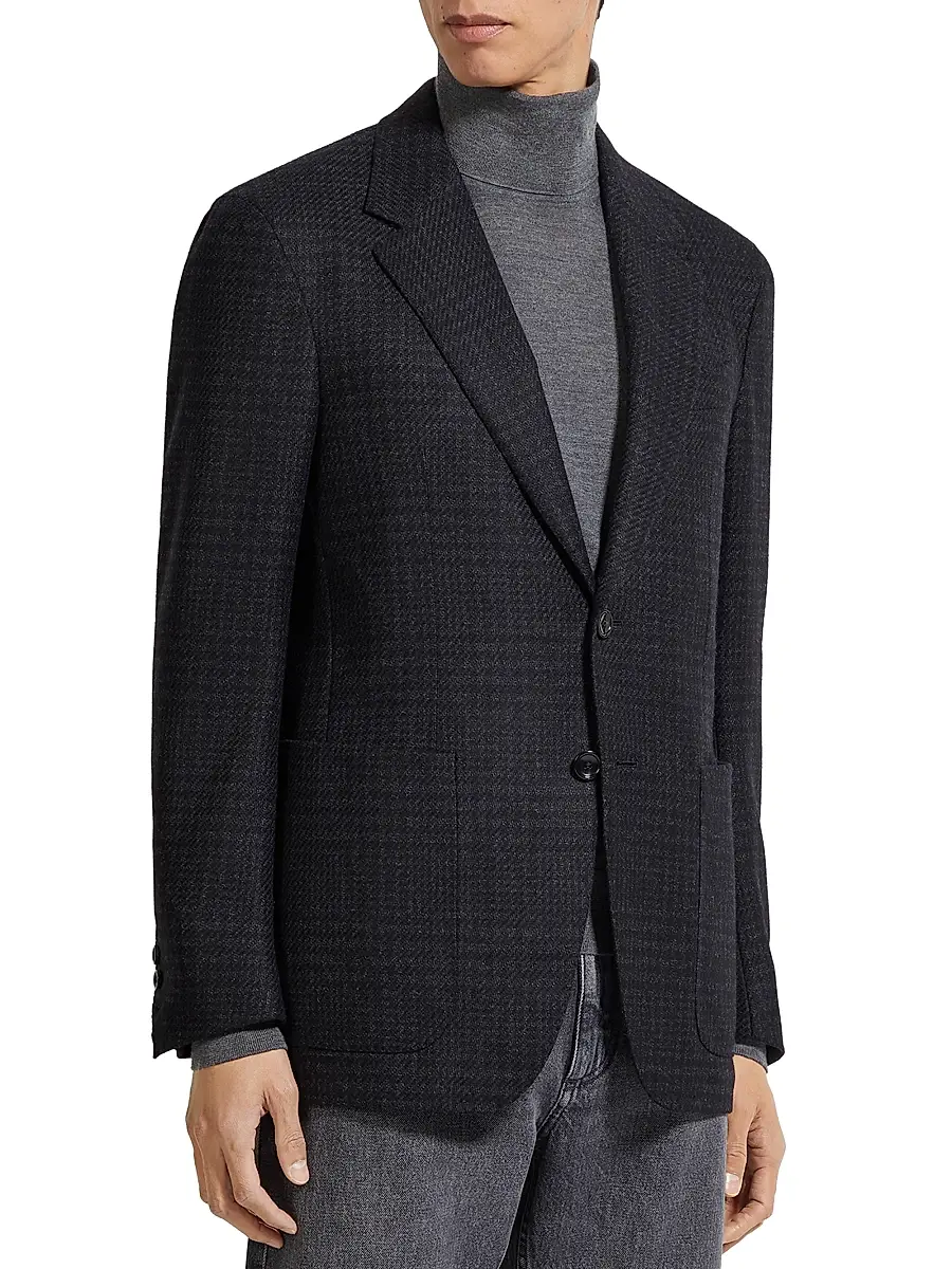 ZEGNA Men's Oasi Cashmere Jacket - Black | Image 1 ZEGNA Men's Oasi Cashmere Jacket - Black | Image 1