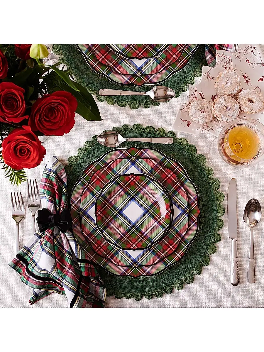 Juliska Tuxedo Napkin Rings 4-Piece Set | Thumbnail 3