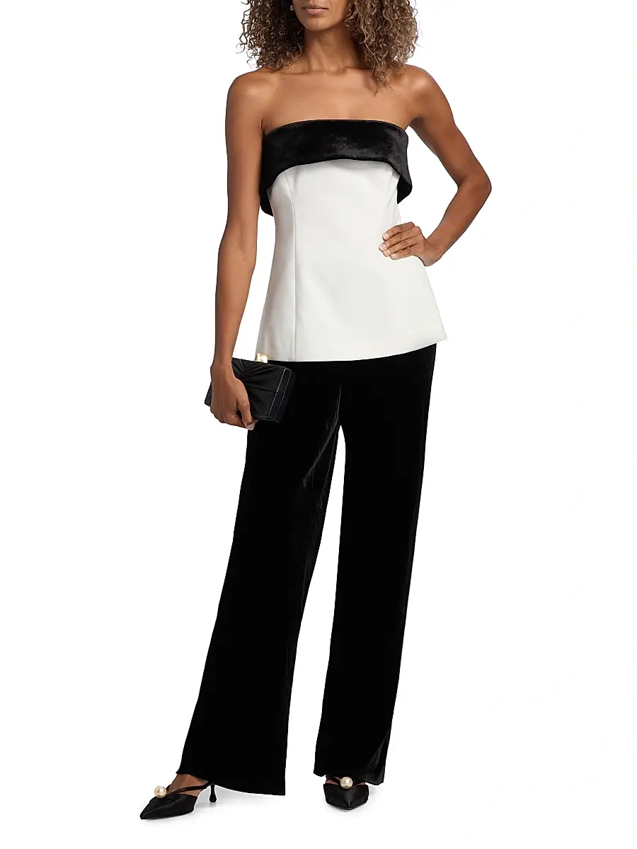 Cami NYC Women's Rohan Colorblocked Strapless Top | Thumbnail 2 Cami NYC Women's Rohan Colorblocked Strapless Top | Thumbnail 2