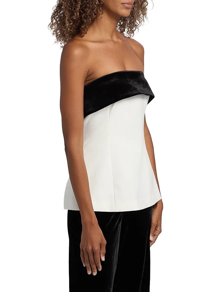 Cami NYC Women's Rohan Colorblocked Strapless Top | Thumbnail 4 Cami NYC Women's Rohan Colorblocked Strapless Top | Thumbnail 4