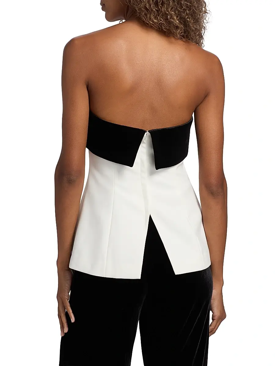 Cami NYC Women's Rohan Colorblocked Strapless Top | Thumbnail 5 Cami NYC Women's Rohan Colorblocked Strapless Top | Thumbnail 5