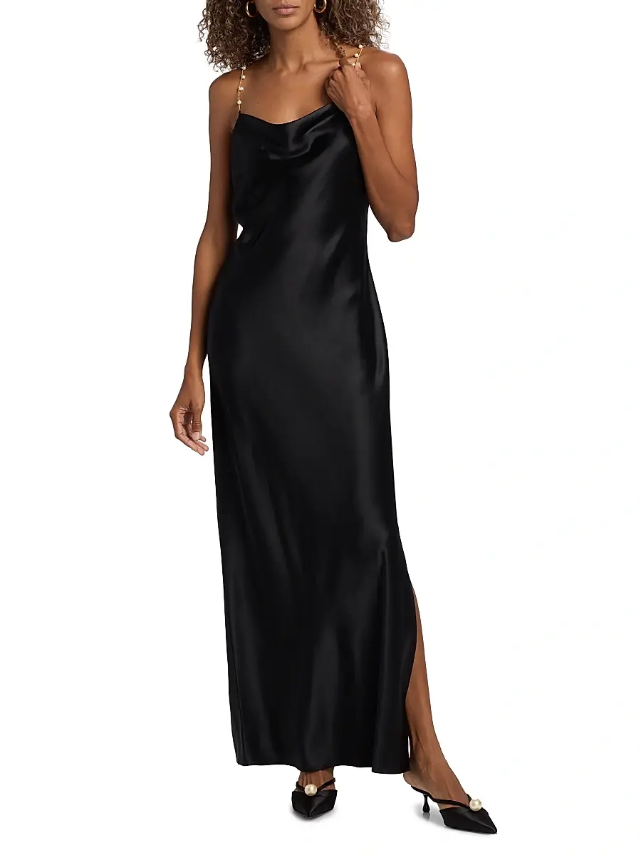Cami NYC Women's Shallon Embellished-Silk Slip Gown | Thumbnail 2 Cami NYC Women's Shallon Embellished-Silk Slip Gown | Thumbnail 2