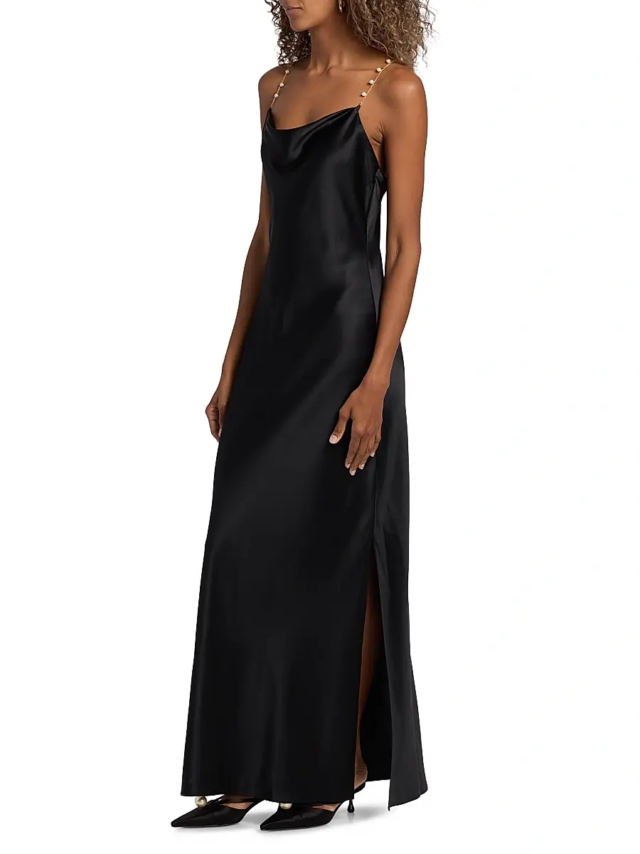 Cami NYC Women's Shallon Embellished-Silk Slip Gown | Thumbnail 4 Cami NYC Women's Shallon Embellished-Silk Slip Gown | Thumbnail 4