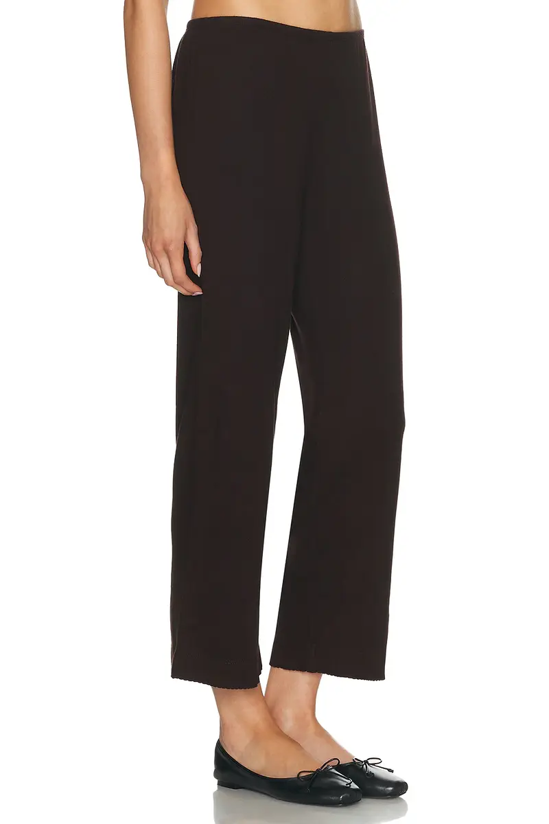 DONNI. The Baby Rib Scallop Pant | Thumbnail 2