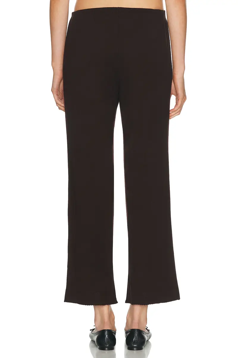 DONNI. The Baby Rib Scallop Pant | Thumbnail 4