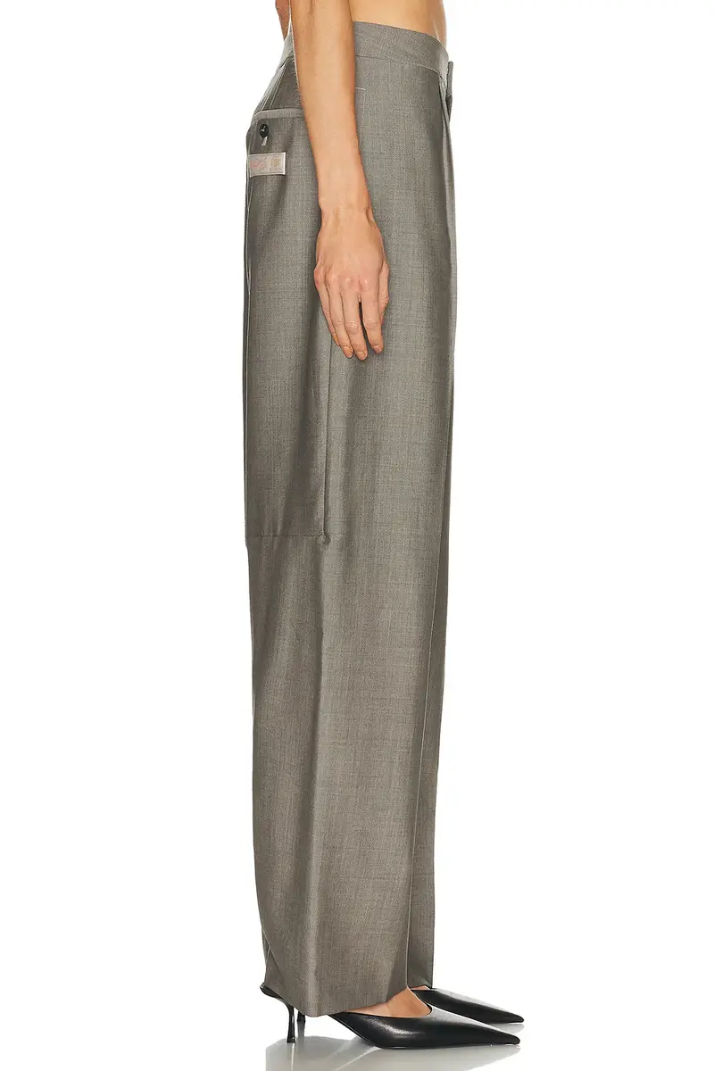 Alexander Wang Mid Rise Tailored Pant | Thumbnail 3