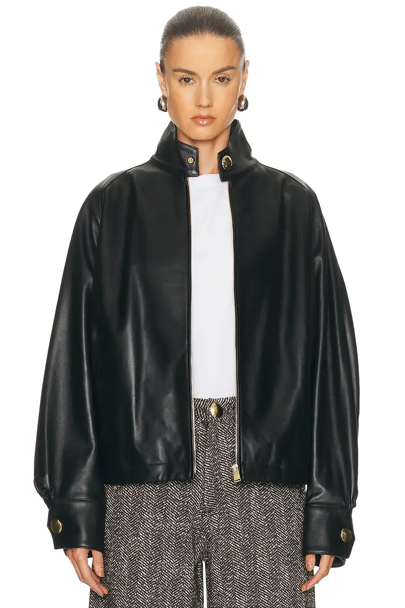 DARKPARK Robbie Plonge Nappa Leather Jacket | Thumbnail 2