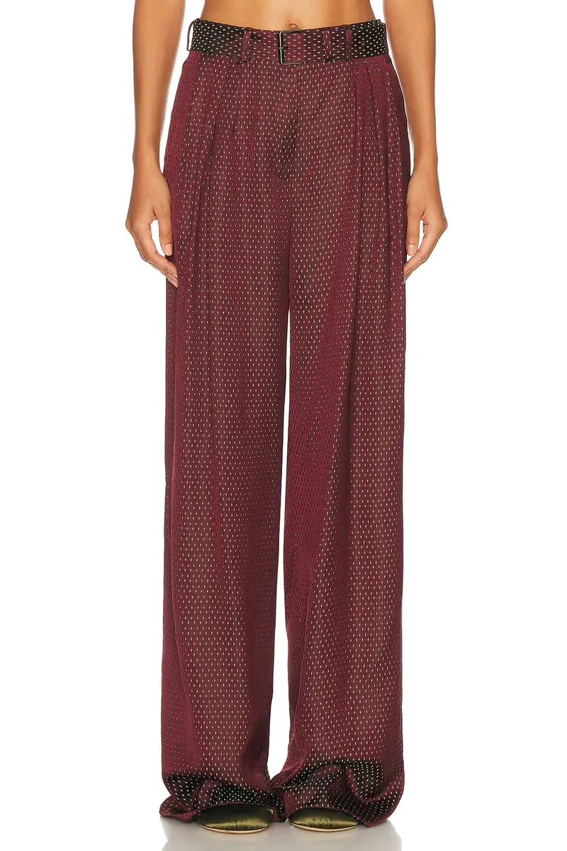 Dries Van Noten Peaches Pants | Image 1 Dries Van Noten Peaches Pants | Image 1