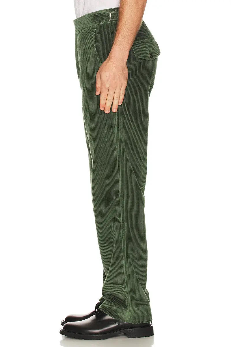 BODE Corduroy Side Buckle Trousers | Thumbnail 4 BODE Corduroy Side Buckle Trousers | Thumbnail 4