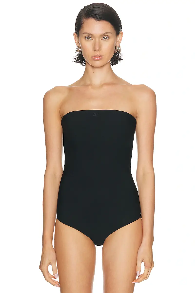 Courrèges Bustier Jersey Bodysuit | Thumbnail 2