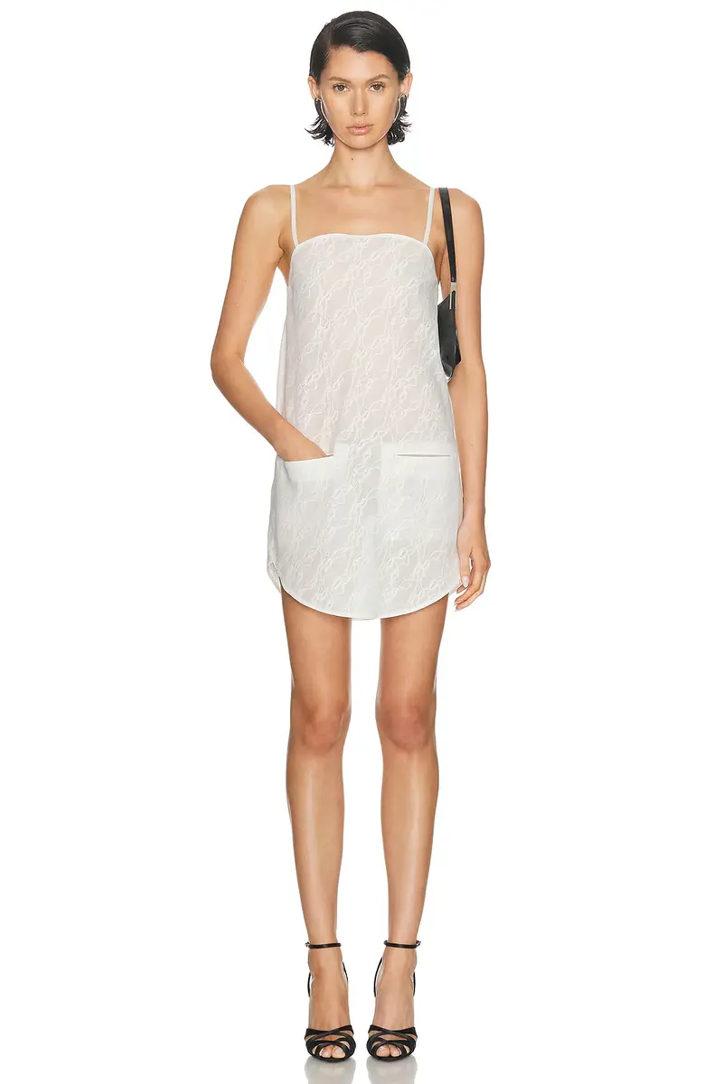 Courrèges Circle Lace Dress | Thumbnail 4