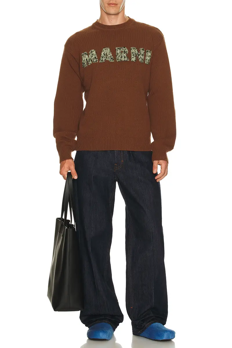 Marni Round Neck Sweater | Thumbnail 3 Marni Round Neck Sweater | Thumbnail 3