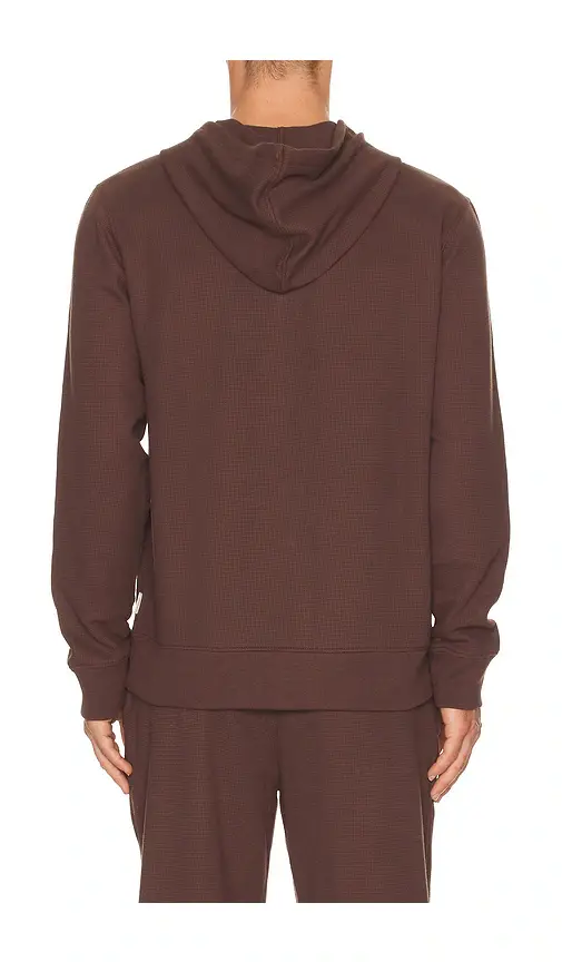 Onia Waffle Half Button Hoodie | Thumbnail 2 Onia Waffle Half Button Hoodie | Thumbnail 2