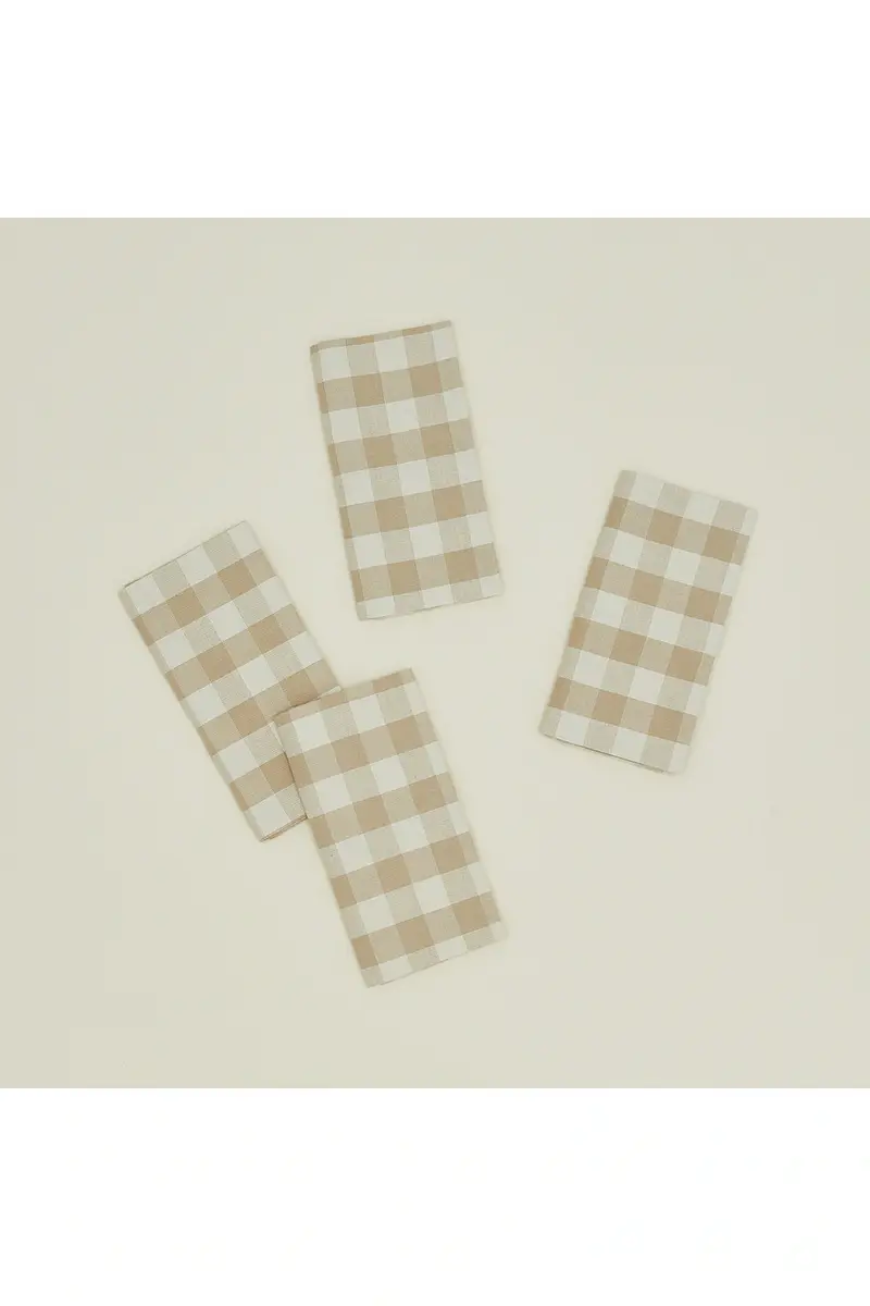 HAWKINS NEW YORK Essential Gingham Napkins Set Of 4 | Thumbnail 4 HAWKINS NEW YORK Essential Gingham Napkins Set Of 4 | Thumbnail 4