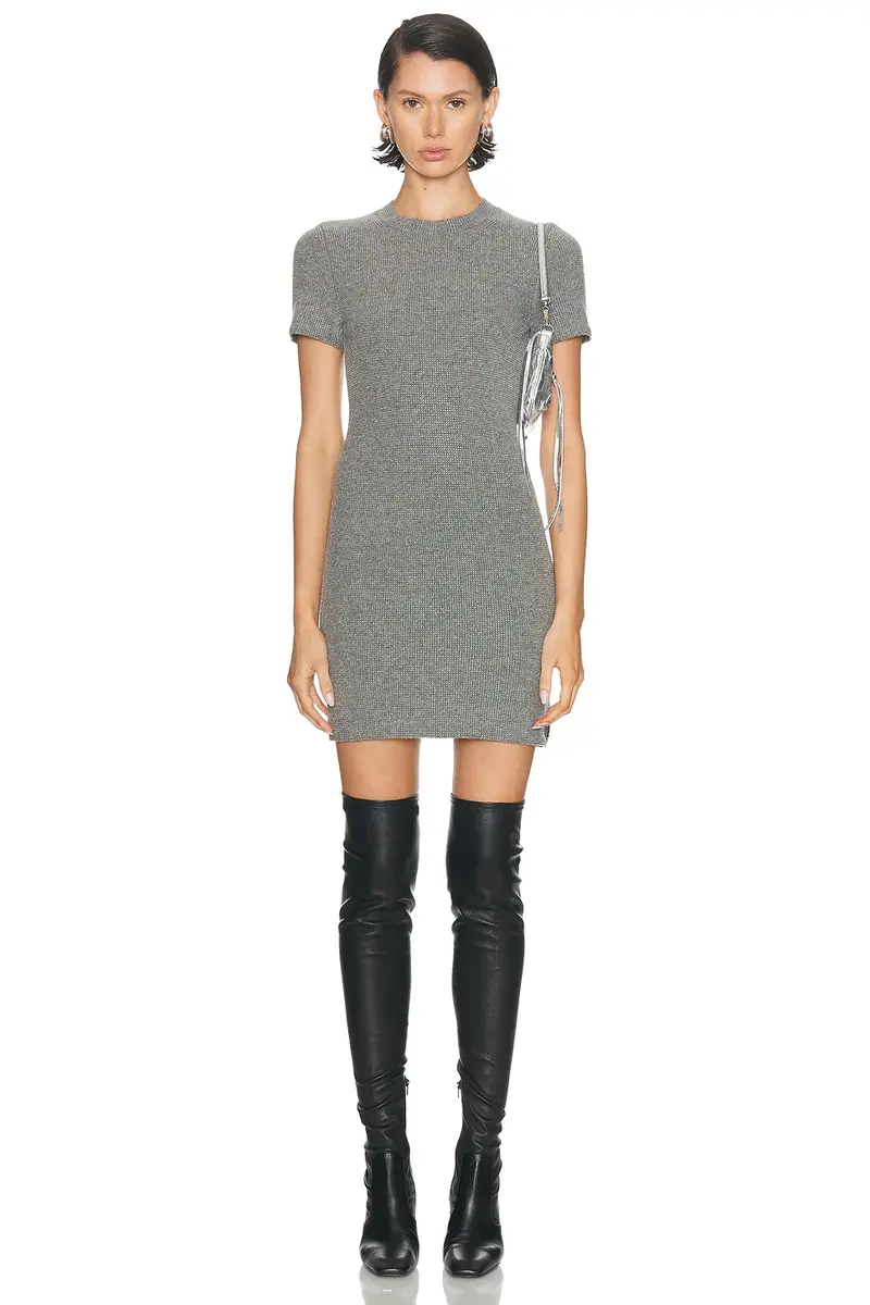 Alexander Wang Hotfix Crewneck Dress