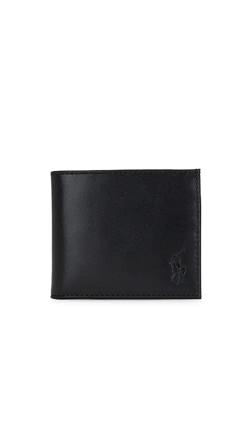 Polo Ralph Lauren Burnished Leather Billfold Wallet
