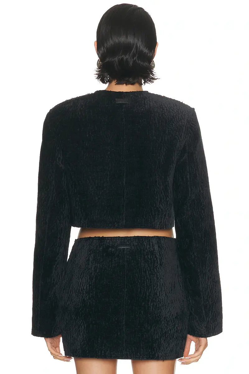 Alexander Wang Cropped Boxy Jacket | Thumbnail 3 Alexander Wang Cropped Boxy Jacket | Thumbnail 3