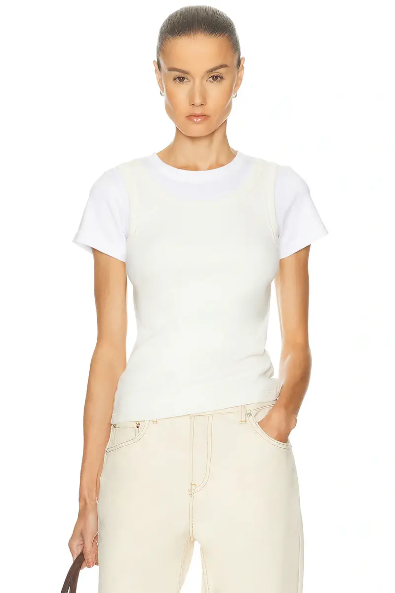 GRLFRND Layered Short Sleeve Tee | Thumbnail 3 GRLFRND Layered Short Sleeve Tee | Thumbnail 3