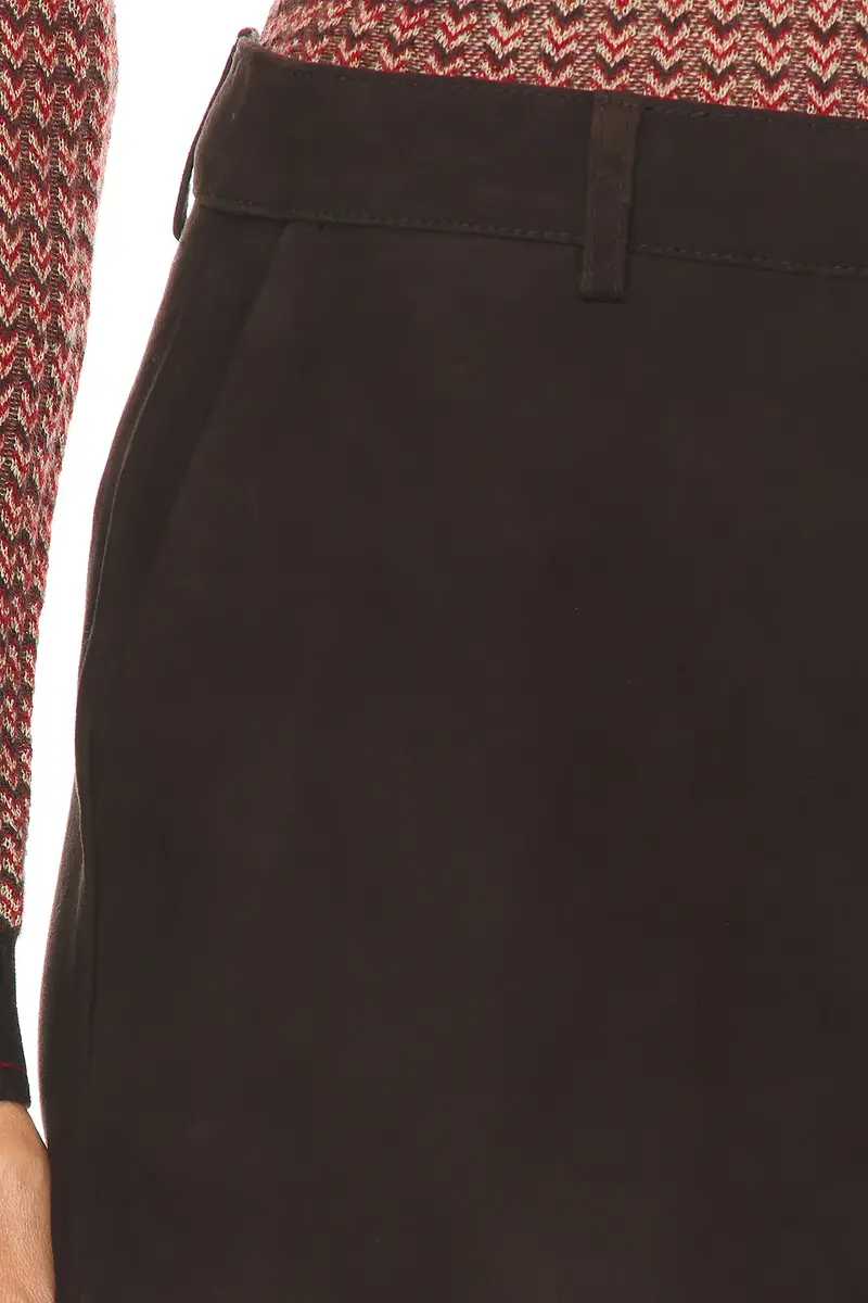 SEROYA Torrance Suede Skirt | Thumbnail 6
