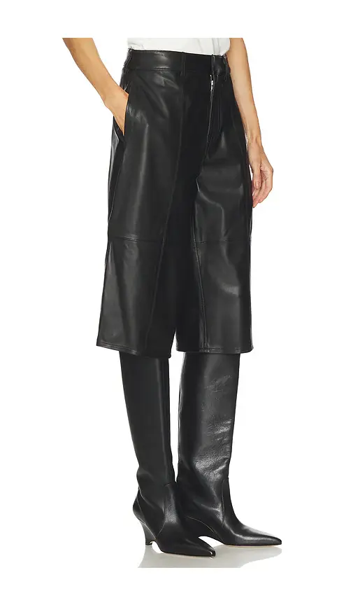 GRLFRND Foster Leather Culotte | Thumbnail 2 GRLFRND Foster Leather Culotte | Thumbnail 2