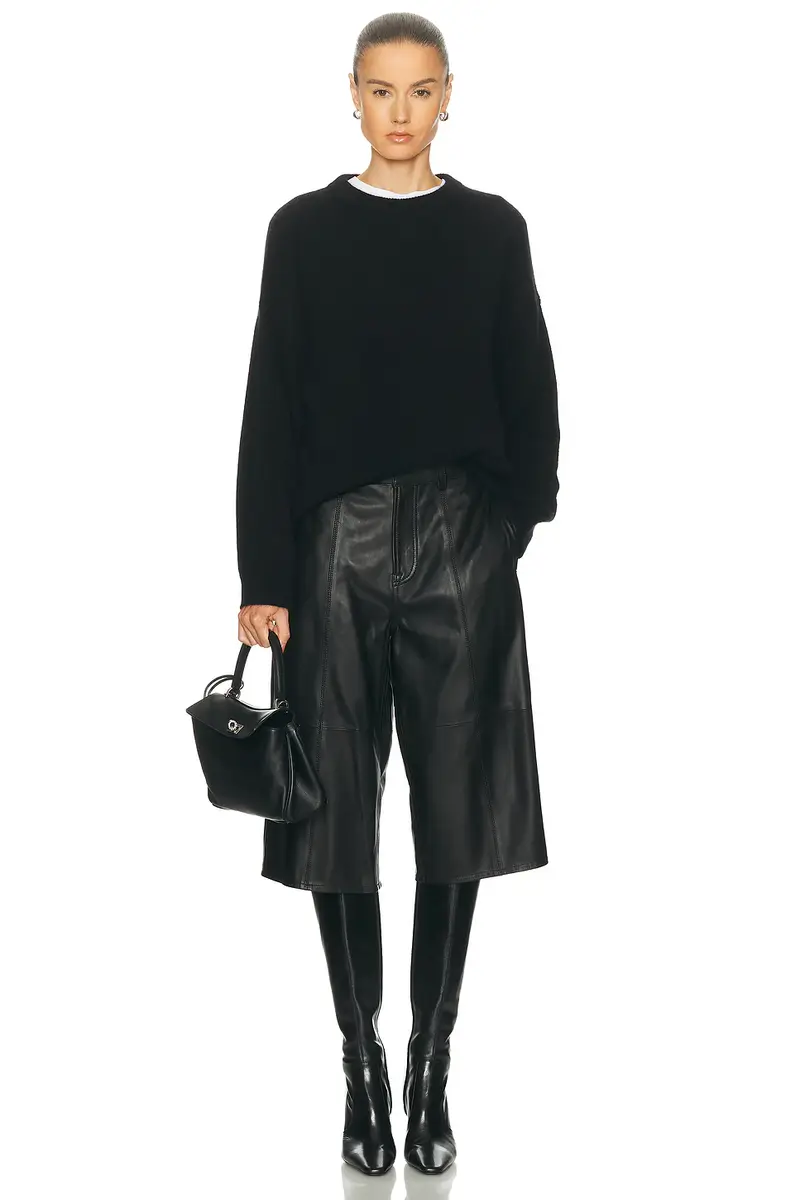 GRLFRND Foster Leather Culotte | Thumbnail 7 GRLFRND Foster Leather Culotte | Thumbnail 7