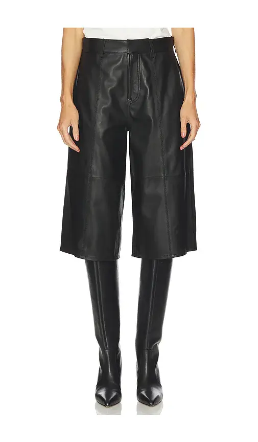 GRLFRND Foster Leather Culotte