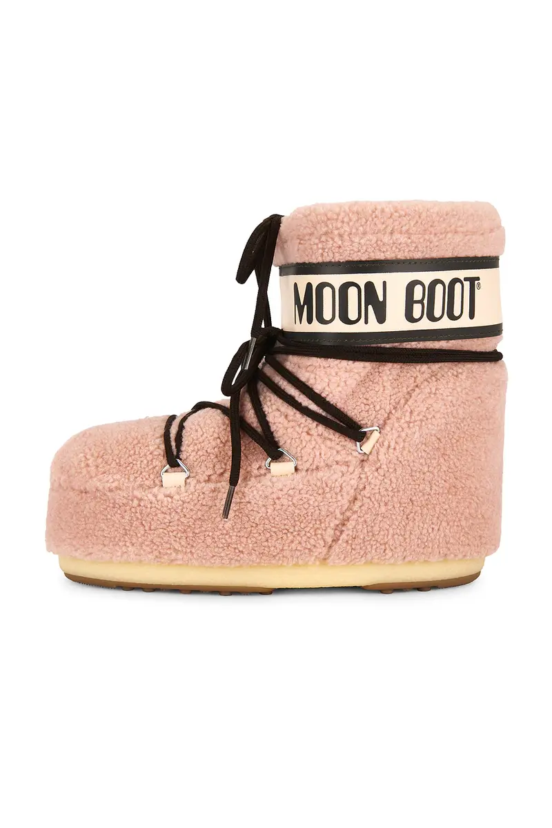 Moon Boot Icon Low Fleece Boot | Thumbnail 5 Moon Boot Icon Low Fleece Boot | Thumbnail 5