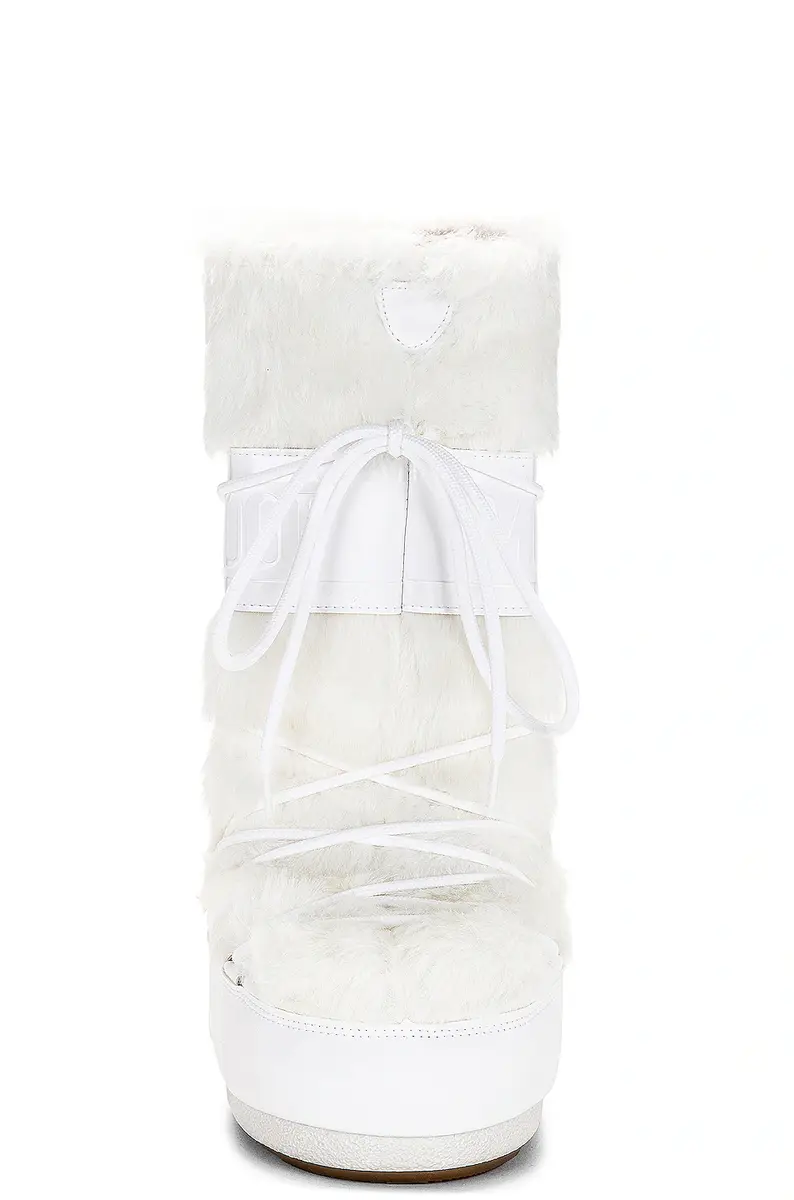 Moon Boot Icon Faux Fur Boot | Thumbnail 4 Moon Boot Icon Faux Fur Boot | Thumbnail 4