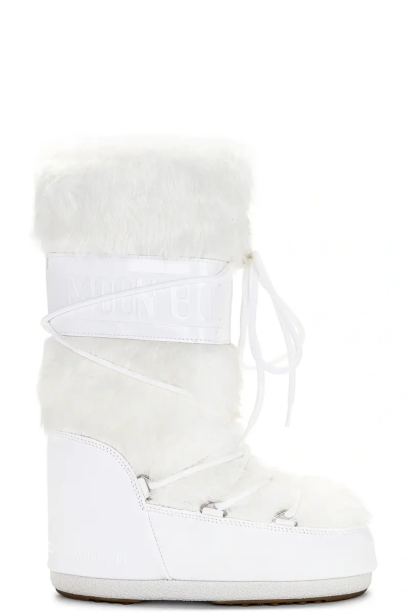 Moon Boot Icon Faux Fur Boot