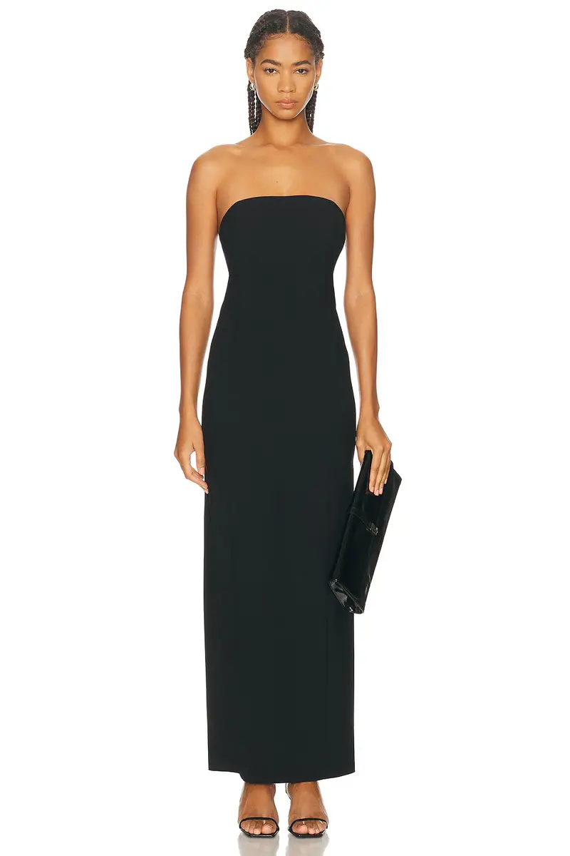 Loulou de Saison Shilo Bustier Maxi Dress | Image 1 Loulou de Saison Shilo Bustier Maxi Dress | Image 1