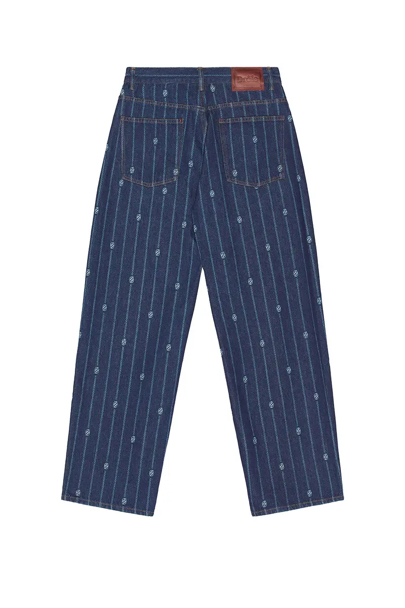 Drôle de Monsieur Le Jean Baggy Monogramme | Thumbnail 7 Drôle de Monsieur Le Jean Baggy Monogramme | Thumbnail 7