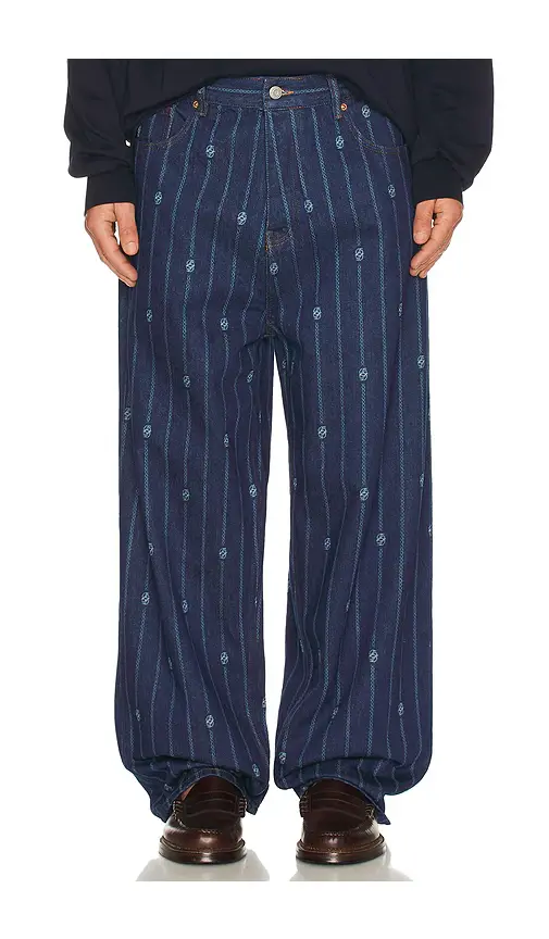 Drôle de Monsieur Le Jean Baggy Monogramme | Image 1 Drôle de Monsieur Le Jean Baggy Monogramme | Image 1