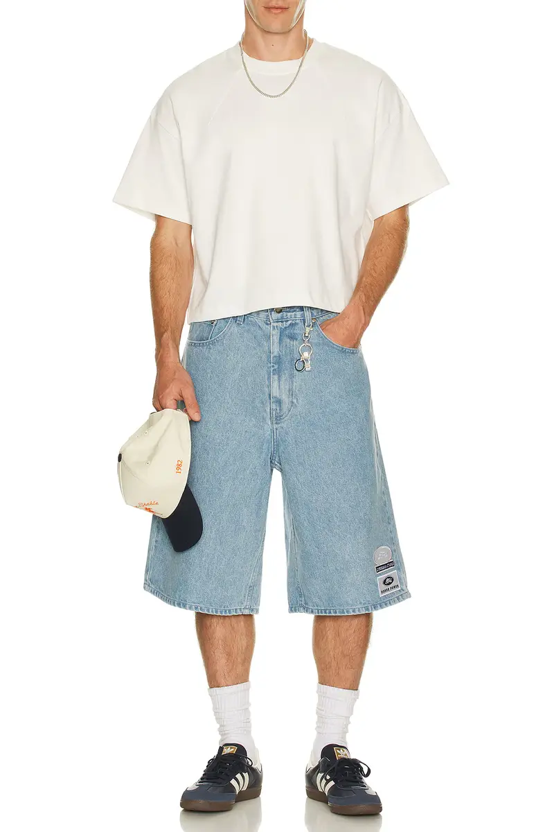 Siegelman Stable x Ford Patched Denim Jorts | Thumbnail 4 Siegelman Stable x Ford Patched Denim Jorts | Thumbnail 4