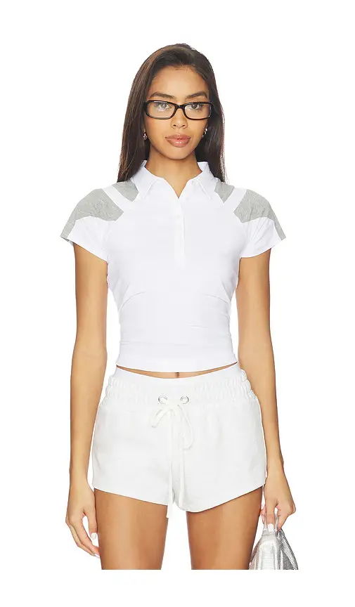 MIAOU Page Polo Top | Image 1 MIAOU Page Polo Top | Image 1