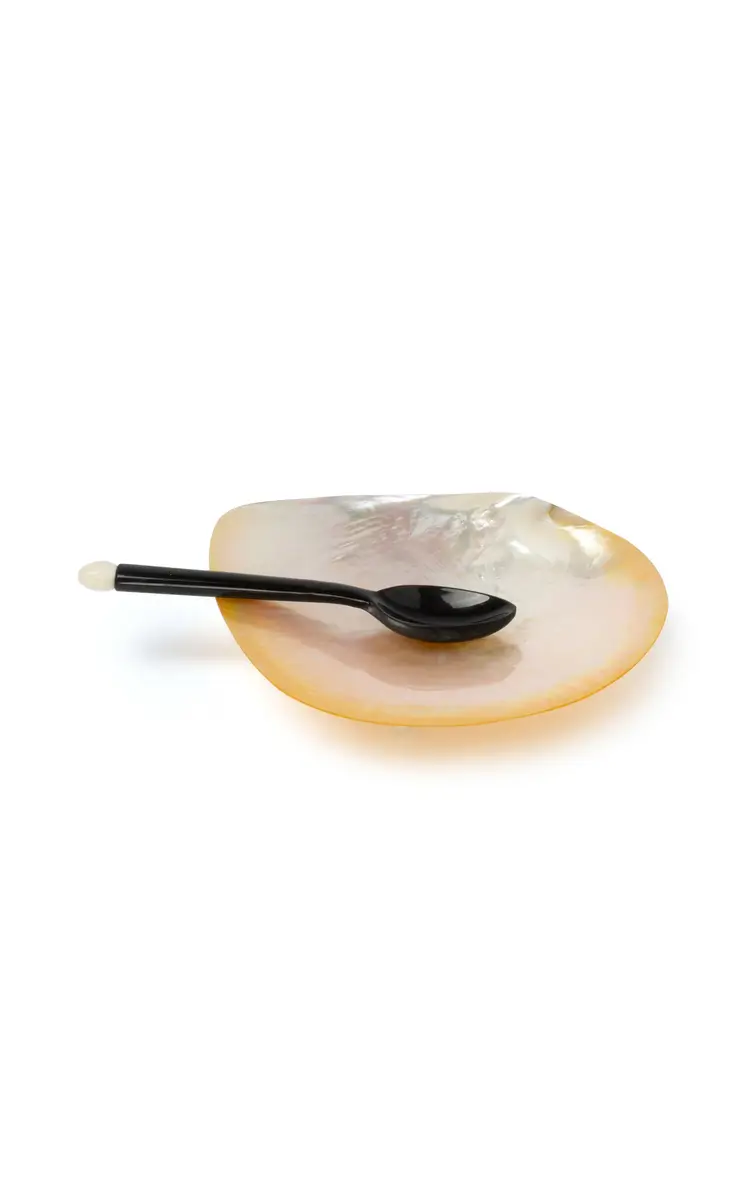 Gohar World Horn and Mother-of-Pearl Caviar Set | Thumbnail 4 Gohar World Horn and Mother-of-Pearl Caviar Set | Thumbnail 4