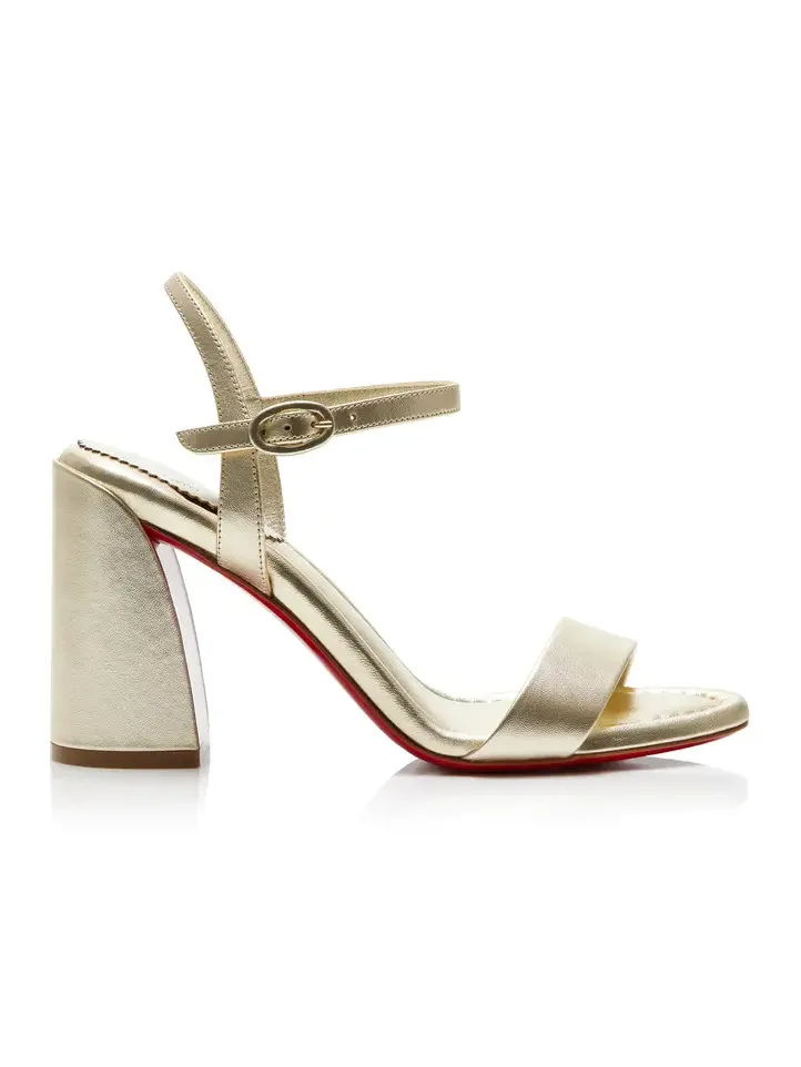 Miss Jane 85mm Leather Sandals
