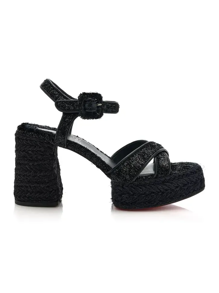 Calakala 85mm Velvet-Trimmed Heeled Sandals Calakala 85mm Velvet-Trimmed Heeled Sandals