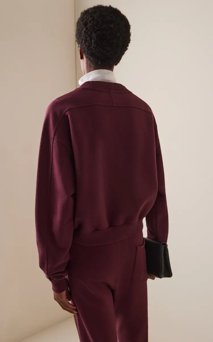 Sanderlak Cotton Jersey Sweatshirt | Thumbnail 4 Sanderlak Cotton Jersey Sweatshirt | Thumbnail 4
