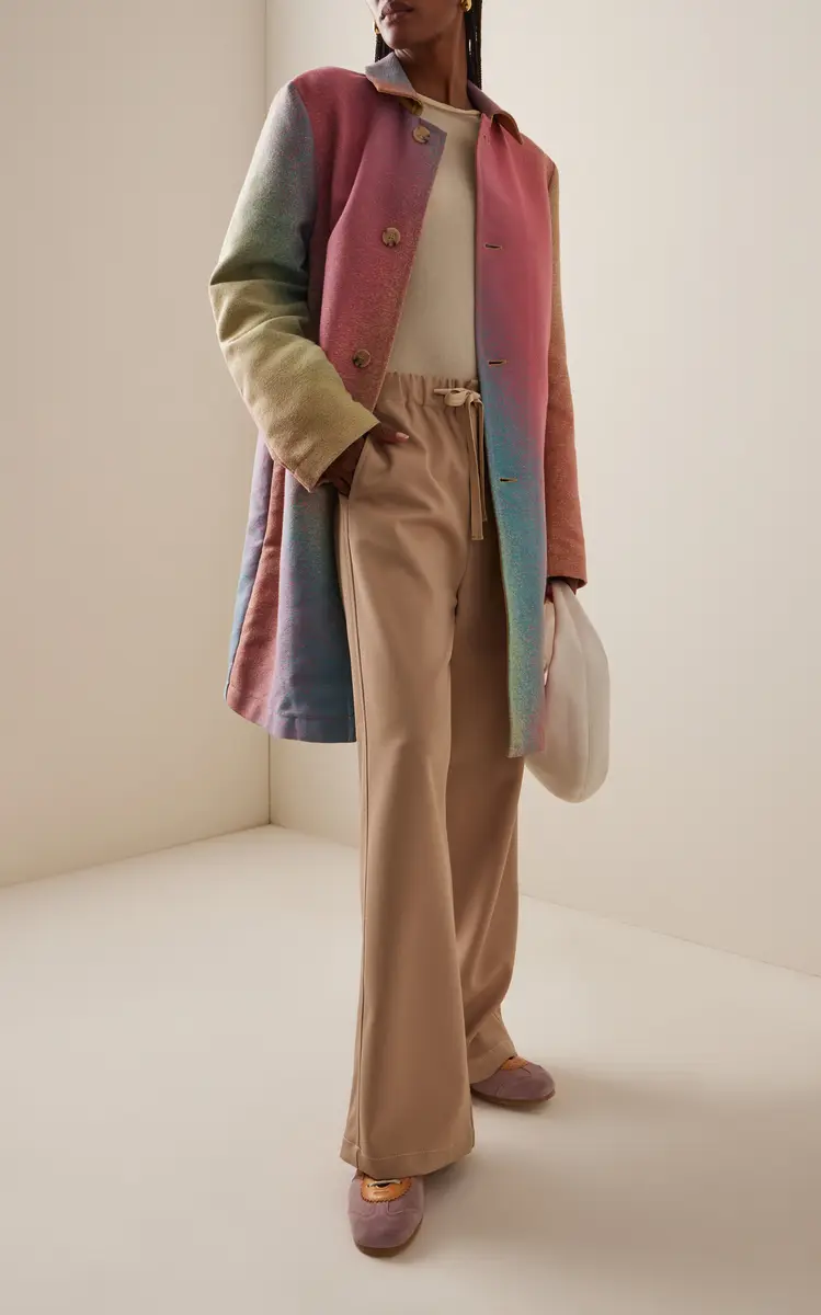 Sanderlak Drawstring Wool-Blend Twill Wide-Leg Pants | Thumbnail 2 Sanderlak Drawstring Wool-Blend Twill Wide-Leg Pants | Thumbnail 2