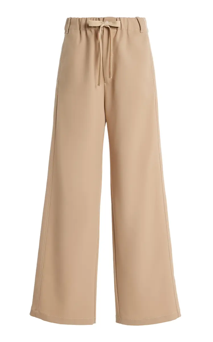 Sanderlak Drawstring Wool-Blend Twill Wide-Leg Pants | Thumbnail 6 Sanderlak Drawstring Wool-Blend Twill Wide-Leg Pants | Thumbnail 6