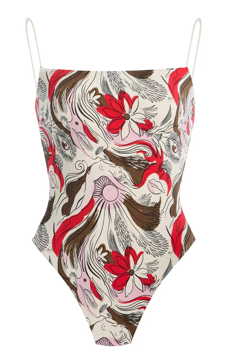 Ziah The Fine Strap One-Piece Swimsuit | Image 1 Ziah The Fine Strap One-Piece Swimsuit | Image 1