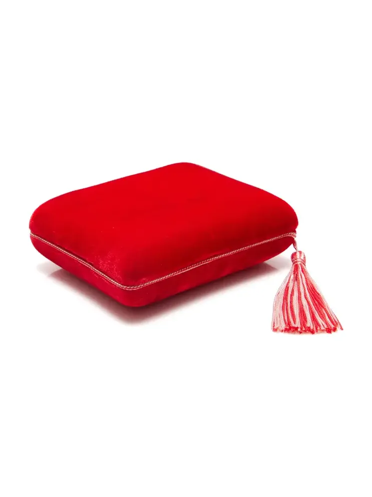 Sophie Bille Brahe Lily Rouge Velvet Jewelry Case