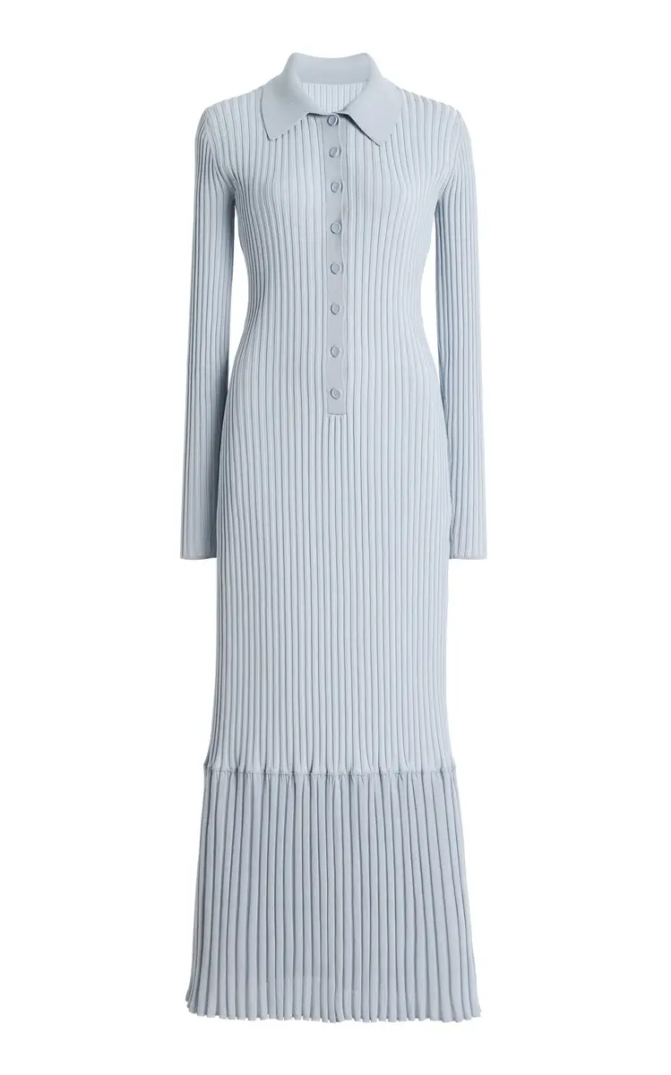 Proenza Schouler Luiza Ribbed-Knit Midi Dress | Thumbnail 6 Proenza Schouler Luiza Ribbed-Knit Midi Dress | Thumbnail 6