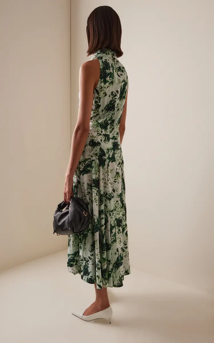 Proenza Schouler Adelide Printed Midi Dress | Thumbnail 4